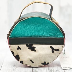 Soruka NWT Leather Handbag - One of a kind & adorable!!